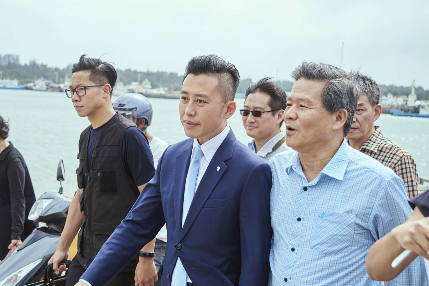 林智堅市長與彭昆耀前議員|