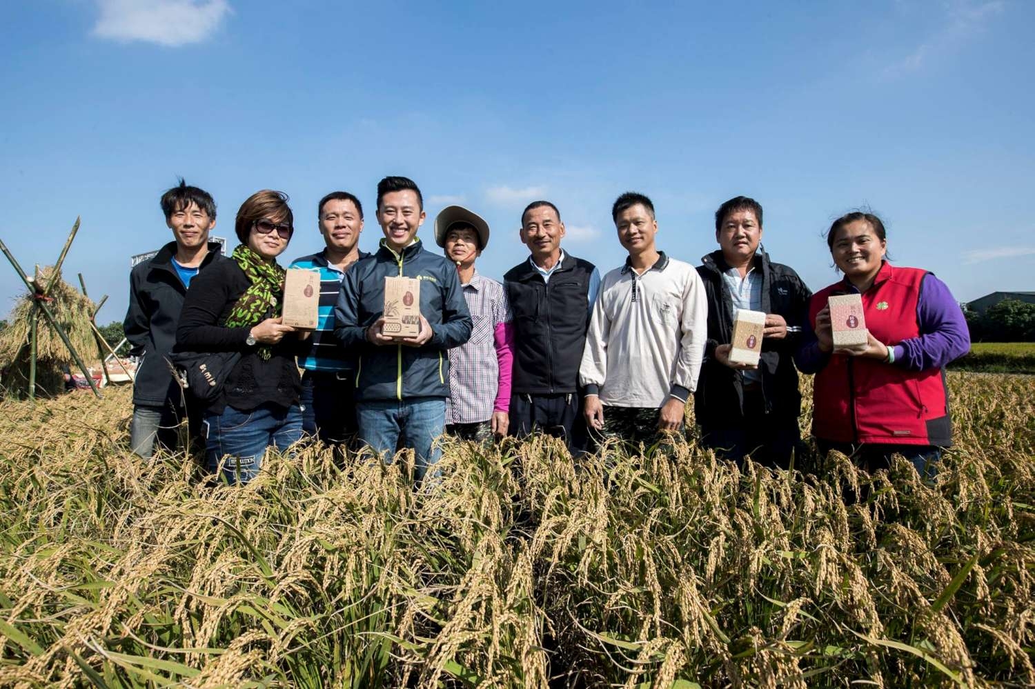 林智堅市長上任後透過設計包裝，打造農業品牌好香米
